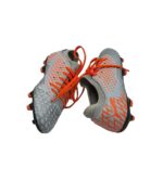 Adidasi copii Puma, 37, imitatie de piele, gri - imagine 4