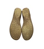 Sandale dama Loretta, 39, material textil, piele, bej - imagine 3