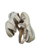 Sandale dama Waldlaufer, 38, piele, crem - imagine 4