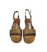 Sandale dama Sansibar, 40, piele, maro - imagine 3