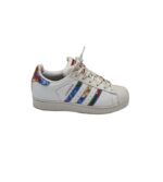 Adidasi dama Adidas, 38, imitatie de piele, piele, alb