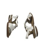 Sandale dama Rieker, 37, imitatie de piele, alb - imagine 5