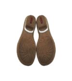 Sandale dama Rieker, 37, imitatie de piele, alb - imagine 4