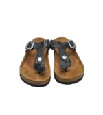 Saboti dama Street Shoes, 38, imitatie de piele, negru - imagine 3