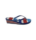 Saboti dama Uno, 40, alte materiale, alb albastru