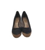 Pantofi dama Tamaris, 39, piele intoarsa, negru maro - imagine 3