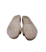 Saboti dama Esprit, 42, imitatie de piele, crem - imagine 5