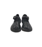 Pantofi copii 32, imitatie de piele, negru - imagine 3
