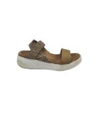 Sandale dama Pat Calvin, 38, imitatie de piele, piele intoarsa, maro