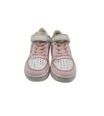 Adidasi copii Nike, 32, imitatie de piele, roz alb - imagine 3