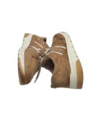 Adidasi dama Venturini, 38, piele intoarsa, maro - imagine 4