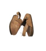 Sandale copii Next, 35, piele intoarsa, maro - imagine 4