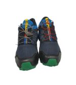 Adidasi barabti Salomon, 49, material textil, negru albastru - imagine 3