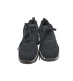 Adidasi dama Fashion, 36, material textil, negru - imagine 3