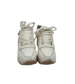 Adidasi dama Dockers, 39, imitatie de piele, alb - imagine 3