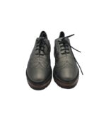 Pantofi dama Pat Calvin, 38, piele, gri - imagine 3