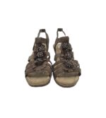 Sandale dama Easystreet, 39, material textil, maro - imagine 3