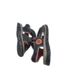 Sandale copii Primigi, 33, piele intoarsa, material textil, negru - imagine 4