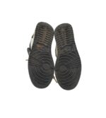 Adidasi copii 29, imitatie de piele, alb negru - imagine 5