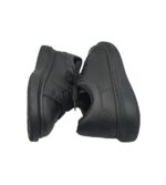 Adidasi barbati  43, imitatie de piele, negru - imagine 4