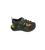 Sandale copii Skechers, 28, imitatie de piele, negru