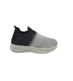 Adidasi dama 39, material textil, negru gri