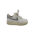 Adidasi dama Nike, 35.5, imitatie de piele, piele, alb gri