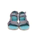 Sandale copii Skechers, 34, imitatie de piele, material textil, gri albastru - imagine 3