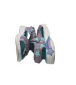 Sandale copii Skechers, 34, imitatie de piele, material textil, gri albastru - imagine 4