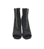 Botine dama de vara Primark, 41, material textil, negru - imagine 3