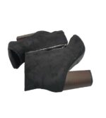 Botine dama de vara Primark, 41, material textil, negru - imagine 4