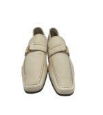 Mocasini barbati Salvatore Feragamo, 42, piele, crem - imagine 3