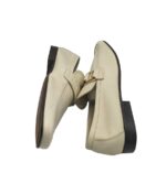 Mocasini barbati Salvatore Feragamo, 42, piele, crem - imagine 4