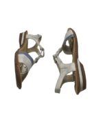 Sandale dama Rieker, 40, imitatie de piele, gri - imagine 2