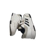 Adidasi copii Adidas, 33, imitatie de piele, alb - imagine 4