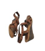 Sandale dama Soleflex, 37, piele, maro - imagine 2