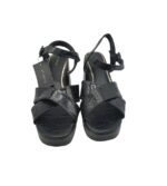 Sandale dama Et Vous, 39, imitatie de piele, negru - imagine 3