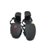 Sandale dama Et Vous, 39, imitatie de piele, negru - imagine 5