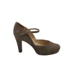 Pantofi dama Unisa, 39, piele intoarsa, maro