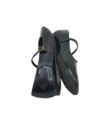 Balerini dama Graceland, 38, imitatie de piele, negru - imagine 3