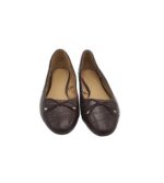 Balerini dama H&M, 40, imitatie de piele, maro - imagine 3