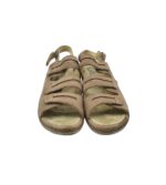 Sandale dama Waldlaufer, 41, piele, bej - imagine 3