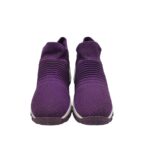 Adidasi dama Fashion 40, material textil, mov - imagine 3