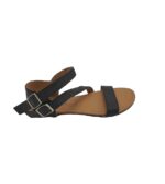 Sandale dama Bpc, 39, imitatie de piele, negru