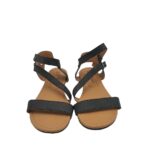 Sandale dama Bpc, 39, imitatie de piele, negru - imagine 3