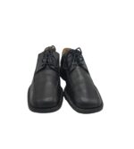 Pantofi barbati Peko, 40, piele, negru - imagine 3