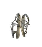 Sandale dama Tamaris, 39, imitatie de piele, piele, gri - imagine 4