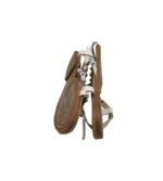 Sandale dama Ideal Shoes, 37, imitatie de piele, alb - imagine 4