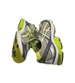 Adidasi barbati Asics, 46, material textil, alb gri - imagine 4