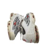 Adidasi barbati Nike, 44, imitatie de piele, material textil, alb gri - imagine 4